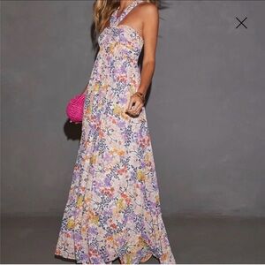 Vici Floral Maxi Dress - Multicolor
